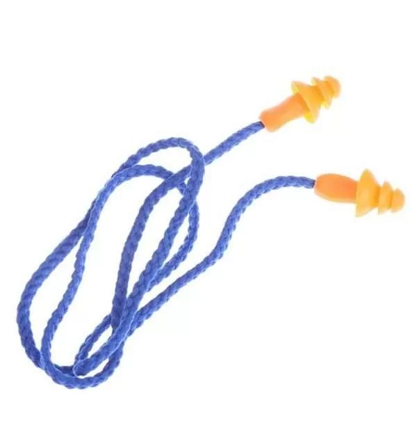 10 Tappi Per Orecchie Silicone 25Db Anti Rumore Lavoro Studio Protezione Dormire
