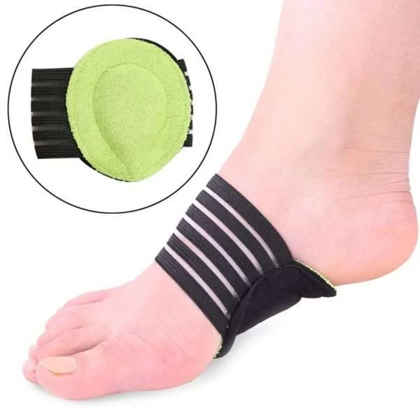 2 Pezzi Sostegno Pianta Piede Arco Plantare Cuscino Cura Solette Dolore