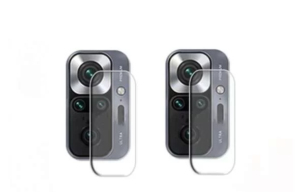 Lente Fotocamera Vetrino Camera + Biadesivo Per Xiaomi Redmi Note 10