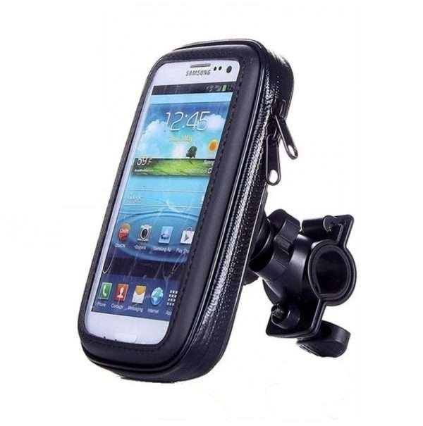 Porta Telefono Cellulare Bici Supporto Smartphone Bicicletta Moto Universale 6"