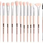 12 Pezzi Set Pennelli Make Up Eyeliner Ombretto Ciglia Pennello Trucco