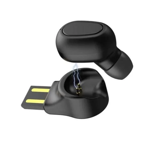 Auricolare Bluetooth 5.0 Carica Magnetica Microfono Per Iphone Hi-Fi Hq In-Ear