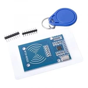 Lettore Rfid Con Portachiavi E Card - Compatibile Per Rc522 Arduino