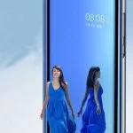 Xiaomi Redmi Note 9 Custodia Flip Cover Guscio Borsa Clear View Standing Nera
