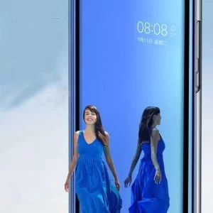 Xiaomi Redmi Note 9 Custodia Flip Cover Guscio Borsa Clear View Standing Nera
