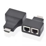 2X Hdmi Extender Cat 5E / 6 Dual Rj45 Utp Lan Ethernet Ripetitore Prolunga 30M