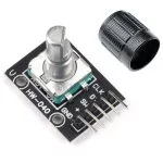 2 Pezzi Modulo Encoder Rotativo Con Sensore Ky-040 30 Step Pulsante Per Arduino