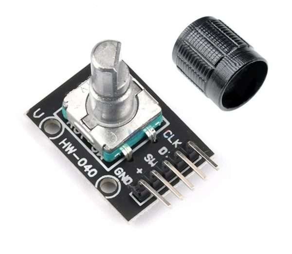 2 Pezzi Modulo Encoder Rotativo Con Sensore Ky-040 30 Step Pulsante Per Arduino