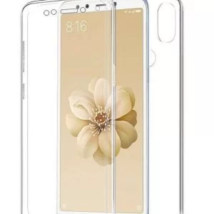 Cover Per Xiaomi Mi A2 Custodia Fronte Retro 360°Full Body Touch Silicone
