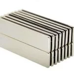 5 Pezzi Lotto Magneti Al Neodimio 50X10X2Mm N35 Super Potenti Rettangolo Ndfeb