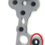 Silicone Conduttivo Ricambio Circuito Tasti Controller Per Xbox One Pad Rubber