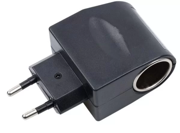 Adattatore Caricabatterie Auto Parete Convertitore Presa Accendisigari Da Casa