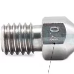 Ugello Estrusore Acciaio 0.4Mm Filettatura M6 Per Filamento 1,75Mm Stampante 3D