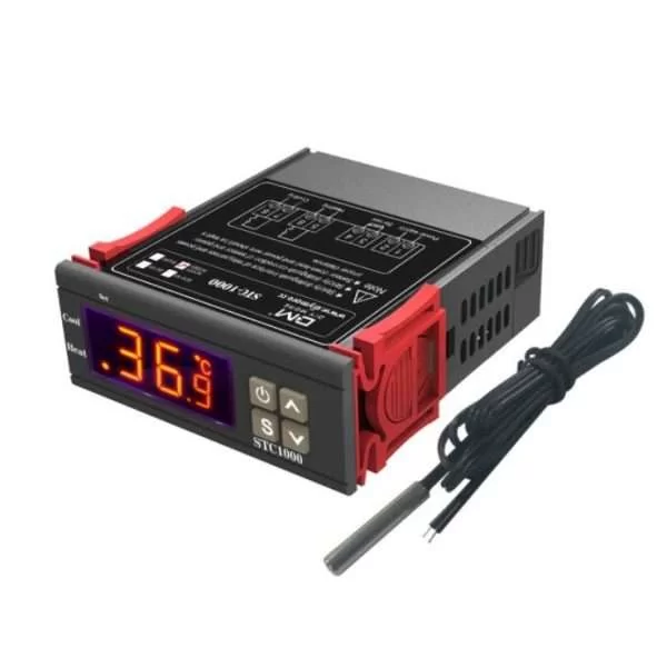 Termostato Digitale Regolatore Temperatura Lcd  Stc-1000 Stc 1000 220V