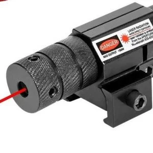 Laser Puntatore Mini Rosso Caccia Softair 50-100M Gamma 635-655Nm