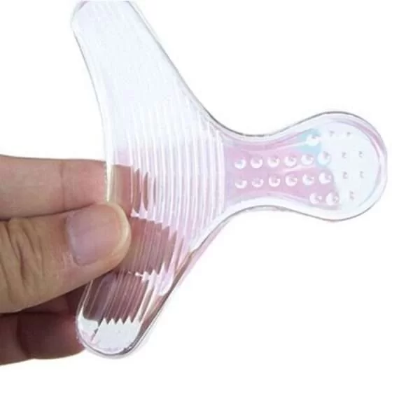 2 Pezzi Gel In Silicone Per Tacchi Calzature Donna Sottopiede Inserto Tallone