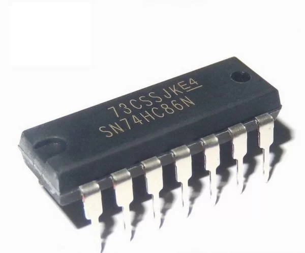 IC Circuito Integrato 74HC86N SN74HC86N 74HC86 SN74HC86 DIP-14 Gates QUAD 2-INPUT EXCLUSIVE-OR GATE  - Lotto 5 Pezzi