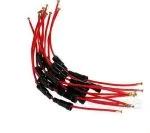 4Pz Portafusibile 5X20 Mm Volante A Tubo Con Fili Porta Fusibile Cavo 7Cm