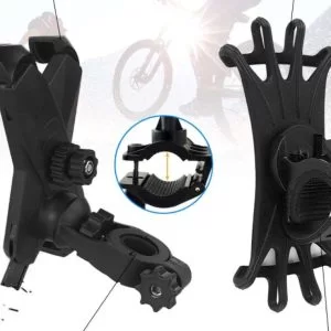 Supporto Universale Staffa Per Bici Iphone Samsung Huawei Gps Bicicletta Silicon