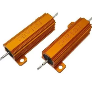 Resistenza 50W 8Ohm 8 Ohm In Alluminio Resistore Potenza Filo Avvolto