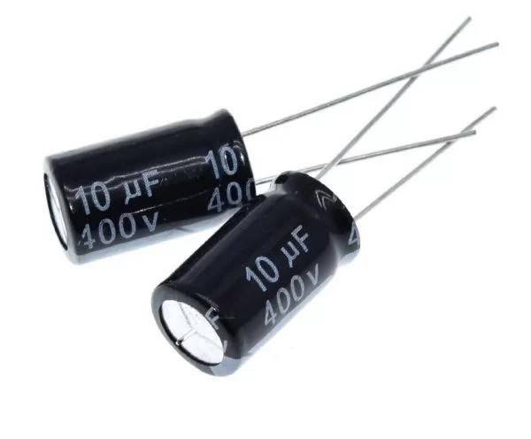 100Uf 450V Condensatore Elettrolitico Verticale 105 18X35Mm - Elvt 100Uf 450V