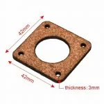 Guarnizione Di Sughero Motore Stepper Nema 17 3Mm Spessore Stampante 3D