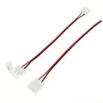 Cavo Connettore Flessibile Strisce Led Monocolore 5050 Clip 2 Pin