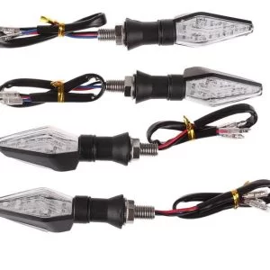 Set 2X Frecce Led Universale Indicatori Di Direzione Moto 12 Led, 2 Pezzi.