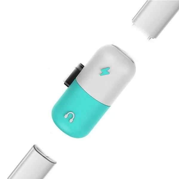 Adattatore Splitter Cuffie Caricatore Iphone 12 11 8 X 7 Plus Ios 14 Aux