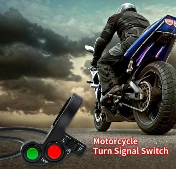 Interruttore universale switch luci frecce clacson accensione moto scooter quad
