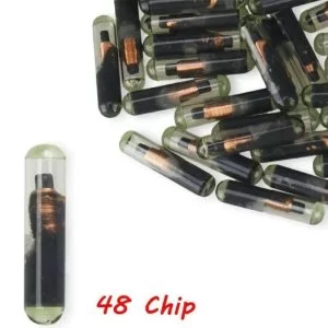 2x TRANSPONDER KEY ID48 T6 TP08 CRYPTO VAG PER PORSCHE VOLKSWAGEN AUDI SEAT VW