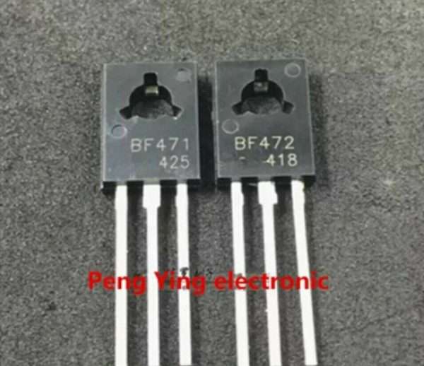 2 Pezzi Coppia BF471 e BF472 Insieme TO-126 Transistor IC Chip