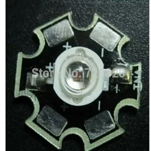 Led 3W Infrarosso Alta Potenza Visione Notturna 940Nm Dissipatore