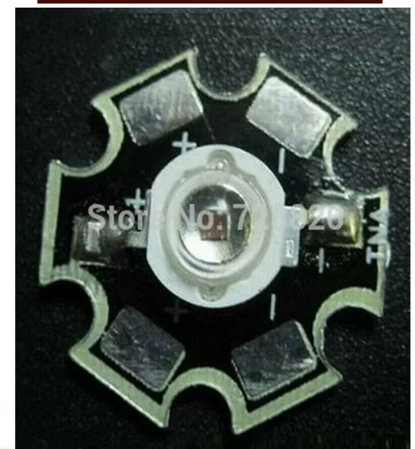 Led 3W Infrarosso Alta Potenza Visione Notturna 940Nm Dissipatore