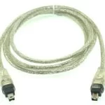 Pin a 4 Pin IEEE 1394 cavo adattatore cavo da 4 Pin a Firewire - a Firewire