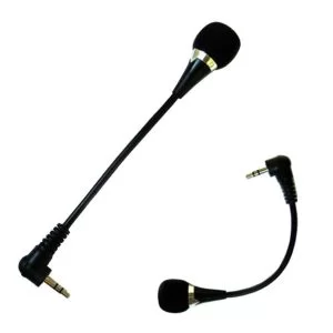 Mini Microfono Cavo Flessibile Jack 3.5Mm Laptop Per Skype