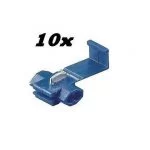 10 Pezzi Morsetto Morsetti Rapido Rapidi Rubacorrente Ruba Corrente Awg 18-14