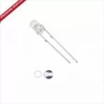 100 Pezzi Led F3 Diametro 3Mm Bianco 6000K 3,0-3,2V Lampadine