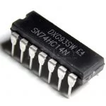 IC Circuito Integrato SN74HC14N 74HC14 SN74HC14 DIP-14 Inverters Hex Schmitt-Trigger - Lotto 5 Pezzi