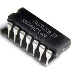 IC Circuito Integrato SN74HC14N 74HC14 SN74HC14 DIP-14 Inverters Hex Schmitt-Trigger - Lotto 5 Pezzi