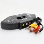 Switch Multi Box Av 3 In 1 Out Rca Tripla Video Audio Moltiplicatore Per Segnale