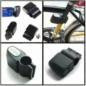 Allarme Acustico Con Codice Per Bicicletta Bici Antifurto Lucchetto Catena Moto