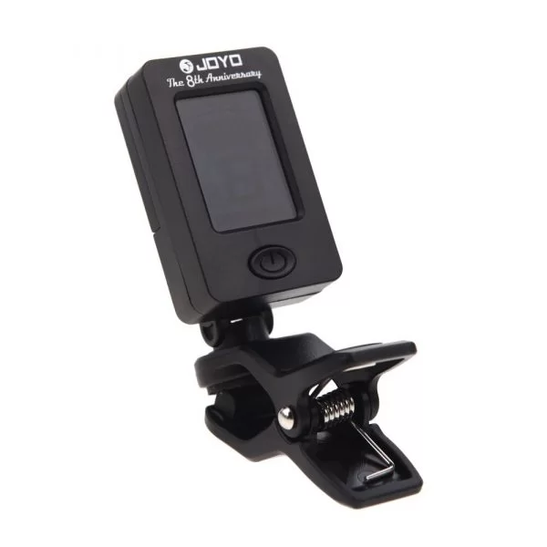 Accordatore A Clip Joyo Jt-01 Chitarra Ukulele Violino Lcd Intonatore Nero Mini