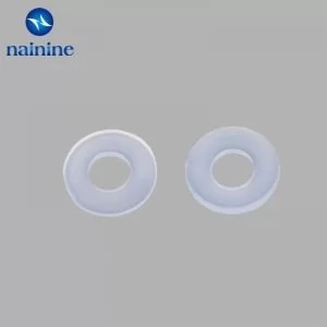 100 Pz Rondella M3 In Nylon Plastica Multiuso