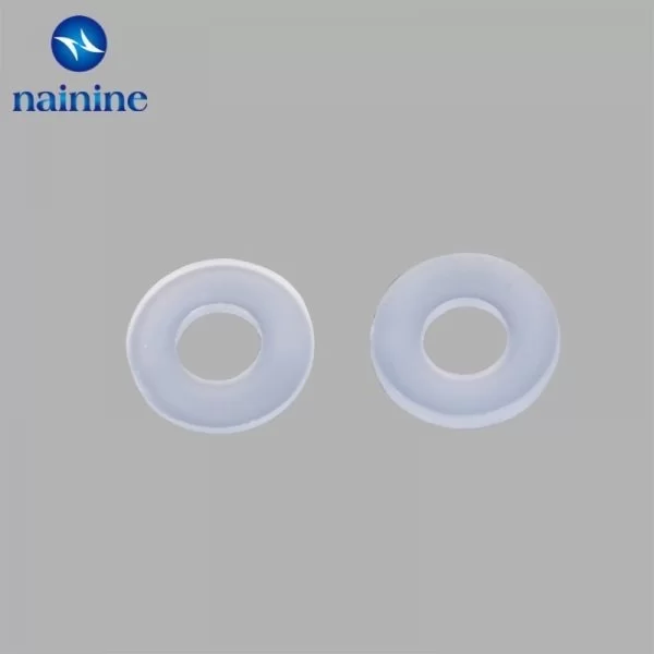 100 Pz Rondella M3 In Nylon Plastica Multiuso