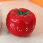 Orologio Timer Analogico Da Cucina Forma Di Pomodoro - 60 Minuti Utensile Tempo