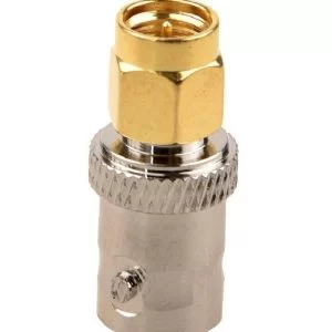 Adattatore Antenna Dorato Sma Maschio Bnc Femmina Dorato Convertitore Cavo