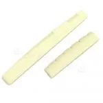 Set Ponte+Capotasto Osso Chitarra Acustica Acoustic Guitar  Bridge And Nut