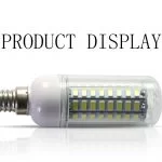 Lampadina 12W 36 Led 5730 Smd E14 Luce Bianco Freddo Lampada Bulbo