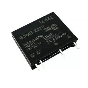 2Pz Relay Relè Stato Solido Ssr G3Mb-202P 240V 2A Optoisolatore 12Vdc